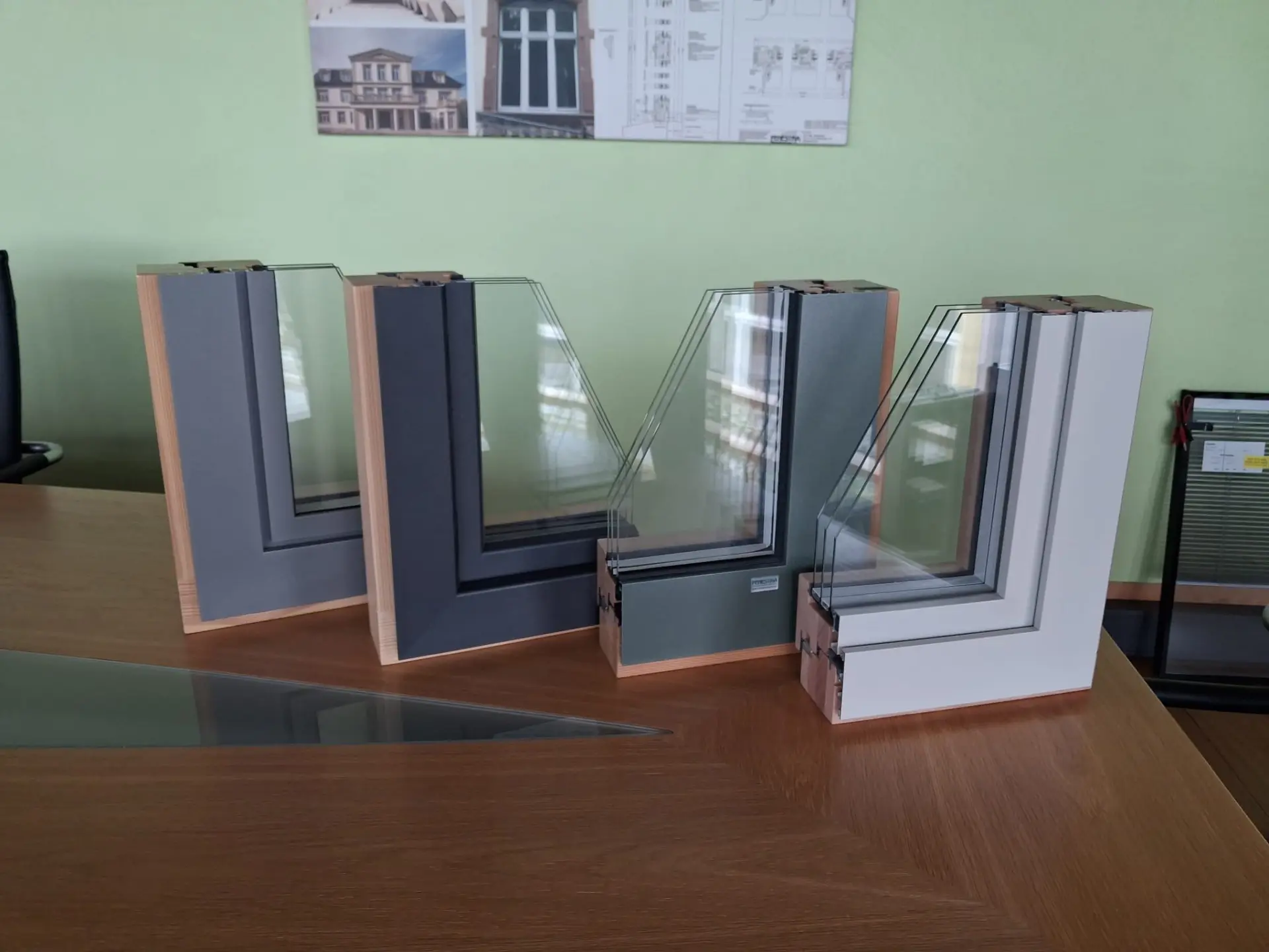 Holz-Aluminium Fenster