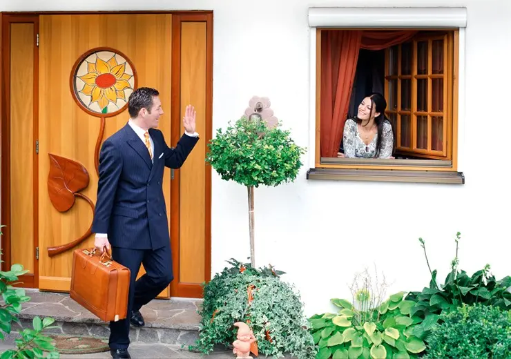 Naturholz Fenster – IV 68